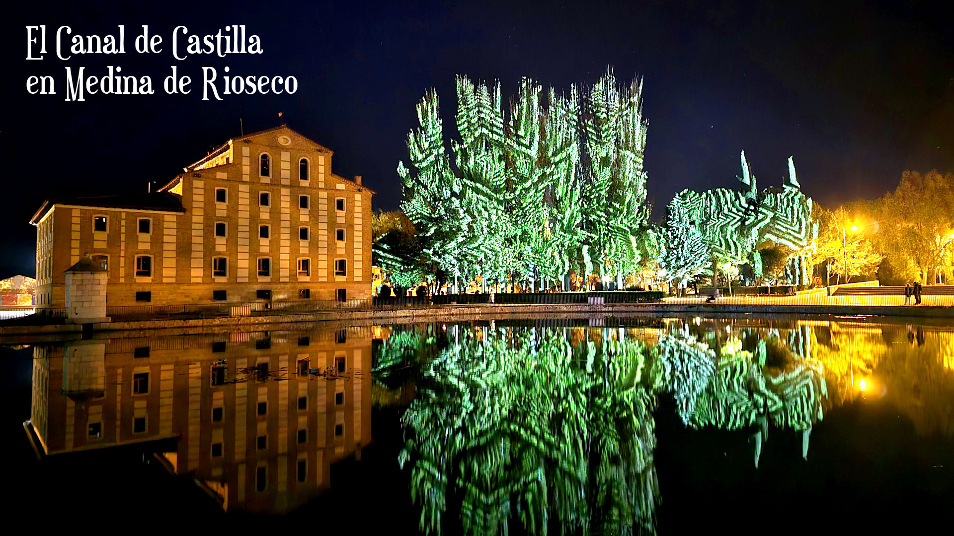 Canal de Castilla en Medina de Rioseco